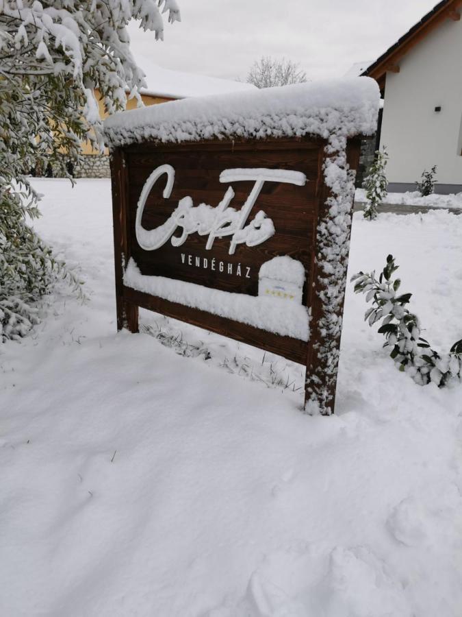 Csakti Vendeghaz Szilvasvarad Exterior foto